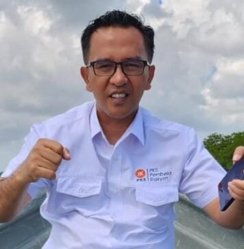 Asap Makin Pekat, Wahyu Wahyudin Imbau Nelayan Waspada