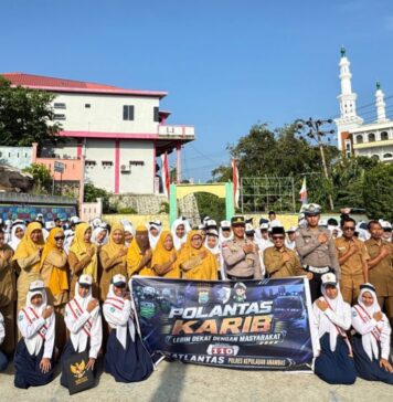 Pelajar Anambas Diingatkan, Taat Lalu Lintas Bukan Karena Takut Polisi 