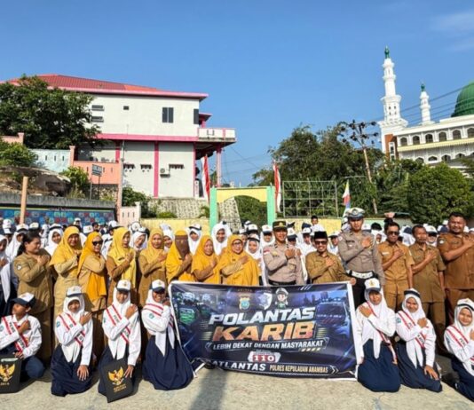 Pelajar Anambas Diingatkan, Taat Lalu Lintas Bukan Karena Takut Polisi 