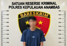 Polres Anambas Tangkap Tersangka Persetubuhan Anak Bawah Umur