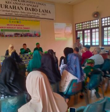 Kelurahan Dabo Lama Gelar Musyawarah Masyarakat Desa
