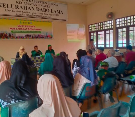 Kelurahan Dabo Lama Gelar Musyawarah Masyarakat Desa
