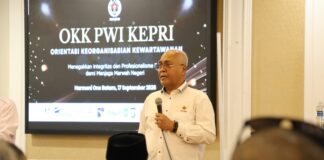 PWI Pusat Minta Wartawan Kepri Pertahankan “Verifikasi Hati”