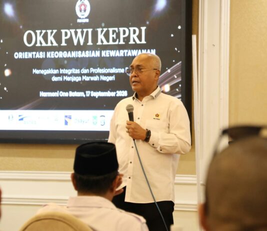 PWI Pusat Minta Wartawan Kepri Pertahankan “Verifikasi Hati”