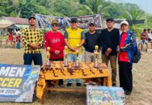Desa Sanglar Sukses Gelar Turnamen Mini Soccer, Diikuti 48 Tim