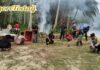 Pemdes Landak dan Masyarakat Gotong-royong Bersihkan Pantai dan Pabrik Es 
