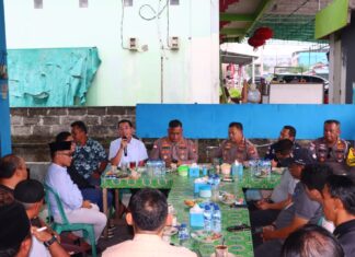 Kapolres Natuna Gelar Jumat Curhat dengan Pelaku Usaha 