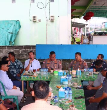 Kapolres Natuna Gelar Jumat Curhat dengan Pelaku Usaha 