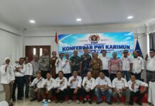 DNA Pejuang Menggelora di Pembukaan Konferkab ke-IV PWI Karimun
