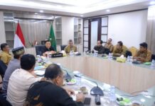 8 Tahun Mangkrak, Jembatan Rumbio Jadi Perhatian Plt Gubri
