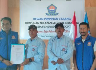 Ketua HNSI Anambas Serahkan SK Plt Ranting Siantan