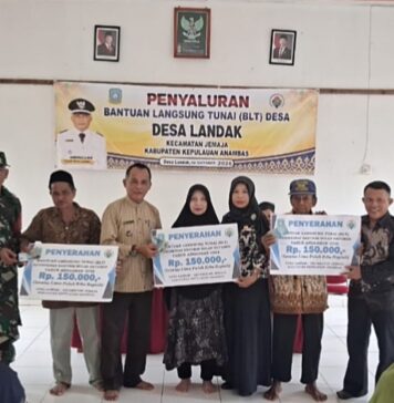 20 KPM di Desa Landak Terima BLT-DD 