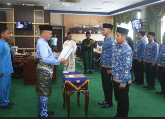Bupati Anambas Lantik 31 Pejabat Fungsional dan Ambil Sumpah CPNS 